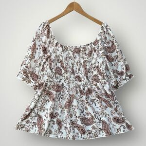 5 for $45 Melloday Top Blouse Shirt Size L